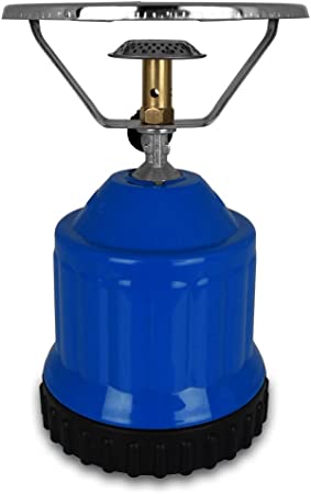 Campingkocher mit 4 Stechgaskartuschen 190g