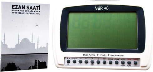 Mirac Ezan Saati Automatische Azan Uhr