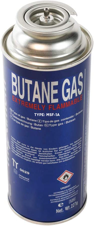 Bergmann Gaskartuschen für Campingkocher Butan Gas Kartusche 227g